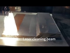 آلة تنظيف ليزر محمولة 1000W 1500W 3000W JPT Fiber Pulse Oil Paint Laser Cleaner