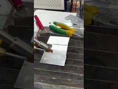ماكينة لحام ألياف الليزر المحمولة سريعة الدقة لحام المعادن